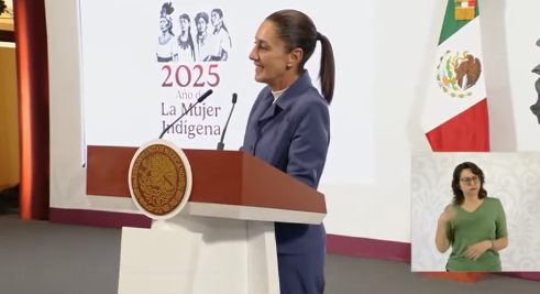 Les comparto esta canción que presentó la presidenta Claudia Sheinbaum Pardo